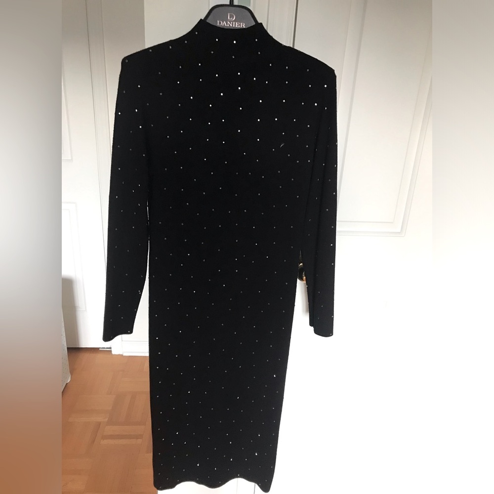 Zara knit dress with studs everywhere